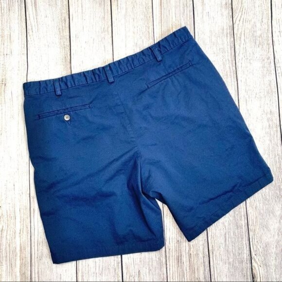 Banana Republic Blue Fulton Chino Shorts Size 38 - Picture 4 of 5